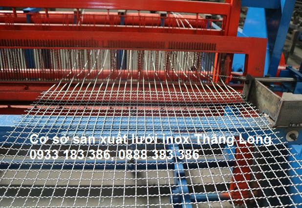 Lưới đan inox 304  Thăng Long